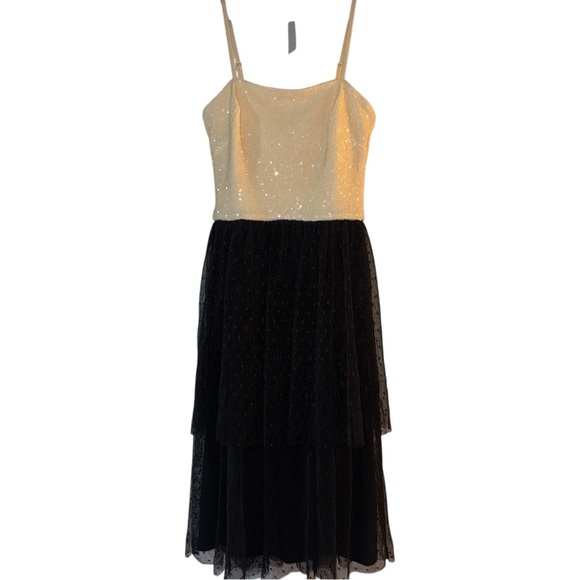 Dress the Population Sequin and Tulle Dress XXS NWT - Picture 4 of 10